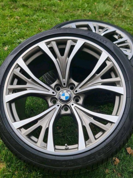 BMW X5/X6 21" gyári felni szett Pirelli gumikkal, Tpms-szel