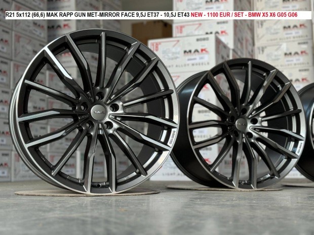 BMW X5 X6 G05 G06 j Mak alufelnik, felnik 21" 21col ktszles