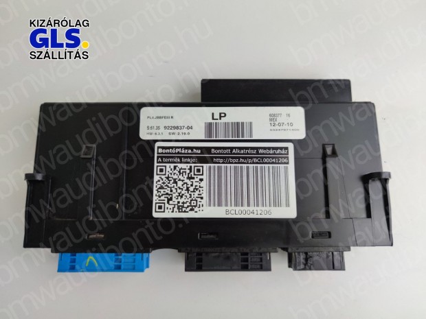BMW X5 (E70) Komfort vezérlőegység/modul (9229837, 61359229837)