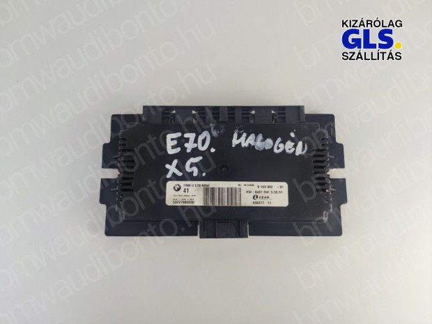 BMW X5 (E70) Lámpa vezérlőegység/modul (LCM) (9153802)