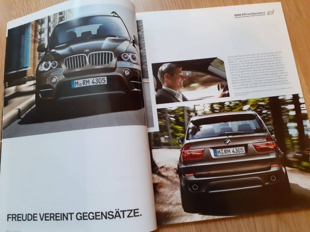 BMW X5 (E70) prospektus - 2010, nmet nyelv