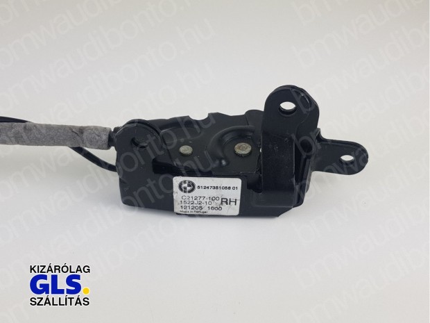 BMW X5 (F15, F85) Jobb hts csomagtrajt zrszerkezet (7351058)
