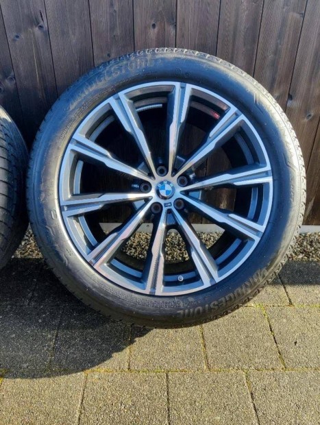 BMW X5 / X6 20 colos 740M stílusú felnik Bridgestone Alenza RFT új