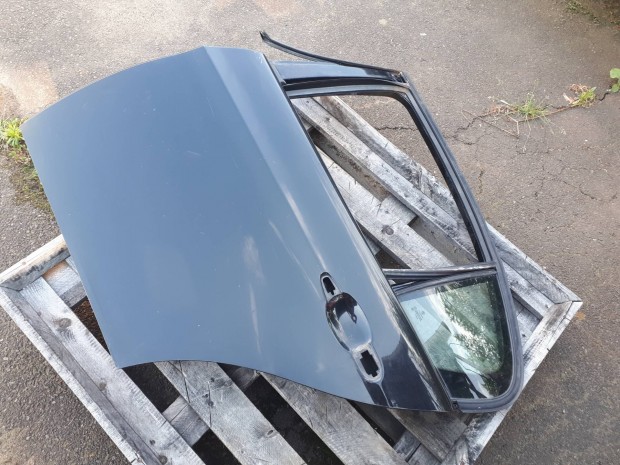 BMW E90 Sedan fekete bal hátsó ajtó fix üveggel