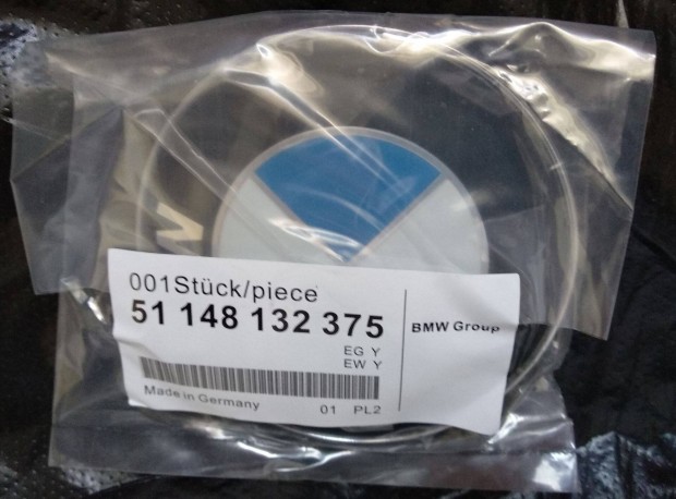 BMW -hez első vagy hátsó embléma, logó, jel 82, 78 vagy 74 mm