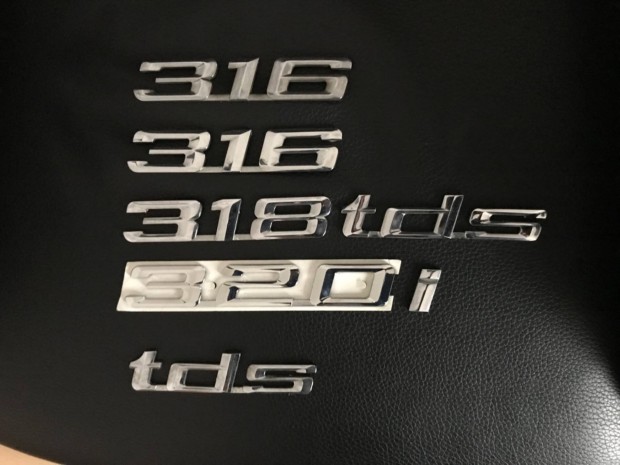 BMW e36 felirat jel 316 320i 318 tds