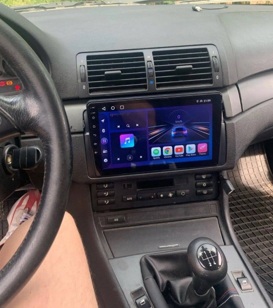 BMW e46 android fejegység