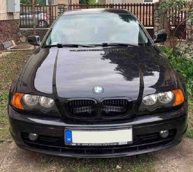 BMW e46 preface coupe/cabrio vese htrcs lakk fekete