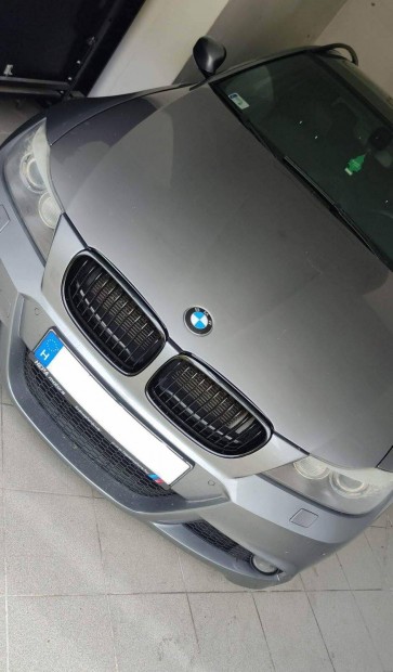 BMW e90 e91 facelift dszrcs / vese lakk fekete