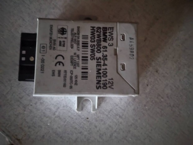 BMW ews3 immo modul