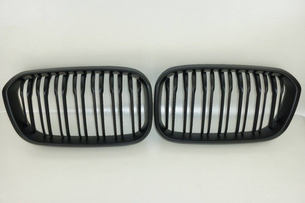 BMW face F20 F21 (1-es BMW) díszrács vese hűtőrács dupla pálcás matt