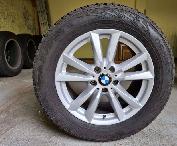 BMW felni alufelni 18 -as, 255/55 R18 Nokian Wrsuv tli gumikkal elad