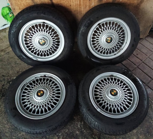 BMW gyári 15" alufelni szett - mesh/hálós design