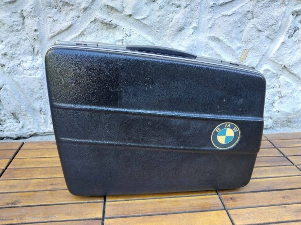 BMW gyári motoros motor oldal doboz koffer Krauser veterán MZ JAWA