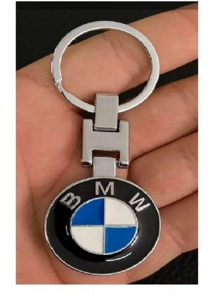 BMW kulcstartó autós embléma Fém kulcstartó