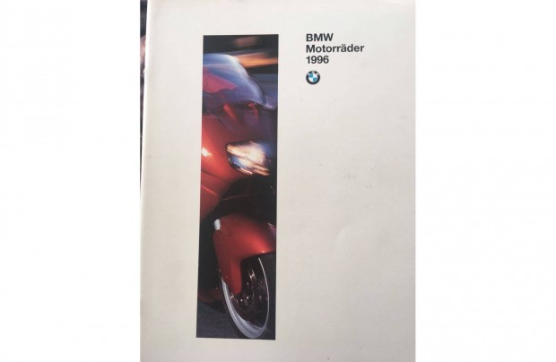 BMW motorkerkpr prospektus 1996