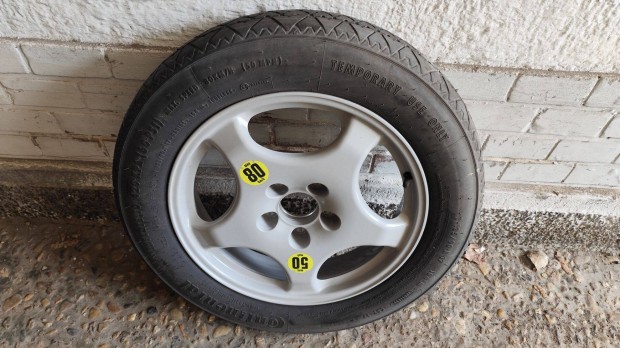BMW pótkerék, 5x120 lyukosztással, 135/90R17 gumi, új állapotban eladó