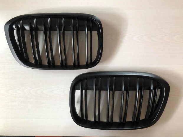 BMW preface F48 ( X1 ) díszrács vese hűtőrács dupla matt fekete