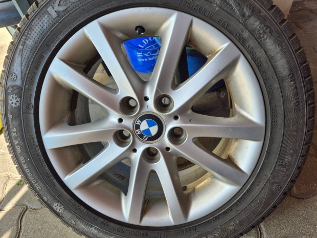 BMW téli gumi alufelnivel 5db eladó