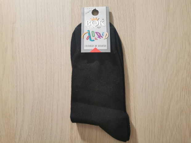 BOK Socks Design Bokatex ni zokni fekete 38-40 varrat nlkli