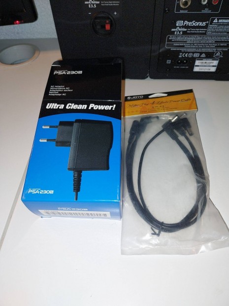BOSS PSA203S adapter és Joyo kábelek eladó!