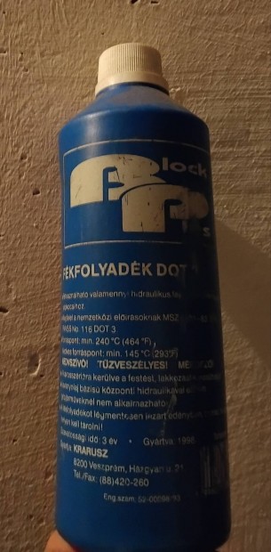 BP Fkfolyadk DOT3 kb. 1kg