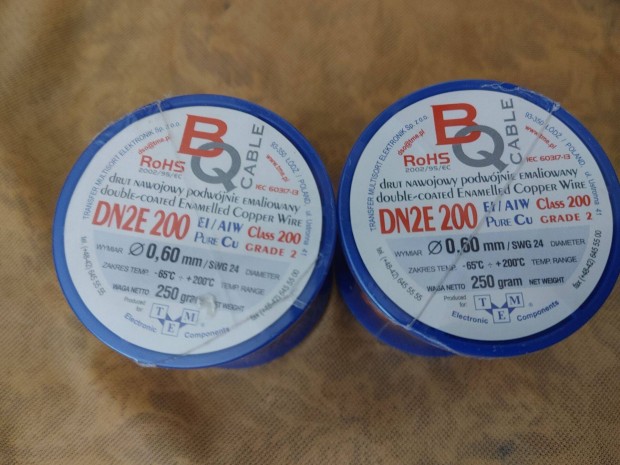 BQ DN2E 200 0,6mm rz bontatlan vezetk Ft/db