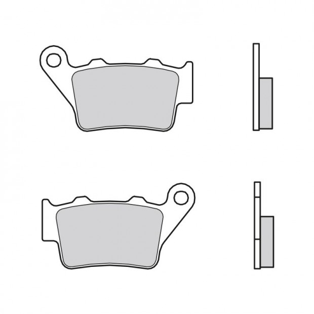 BREMBO Szinterelt Fémbetétes Fékbetétek - 07BB02SP