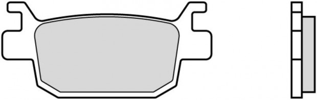 BREMBO utcai szén-kerámia fékbetétek - 07GR93CC