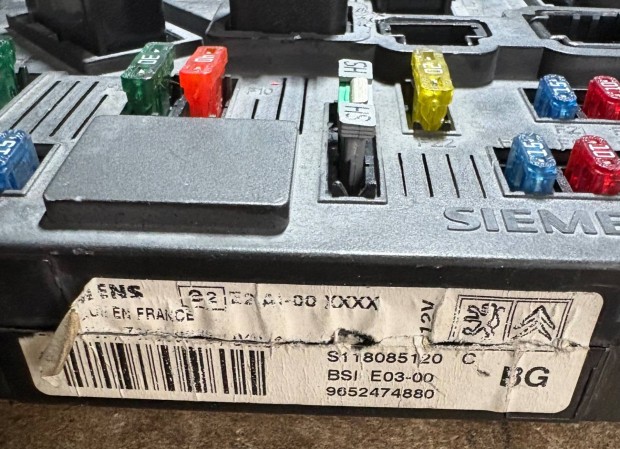 BSI E03 9652474880 Peugeot 206