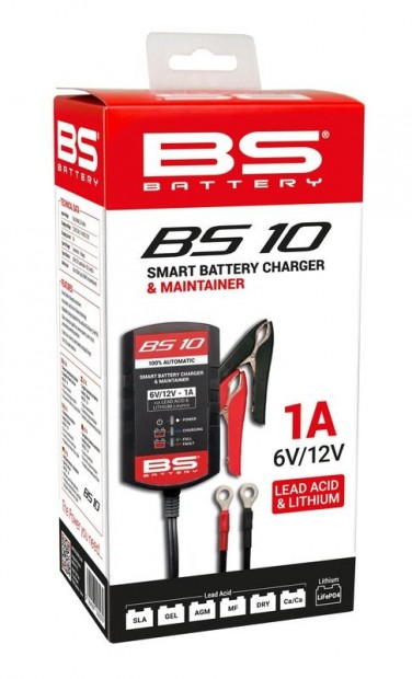 BS BATTERY BS10 Okos Akkumultortlt - 6V/12V 1A