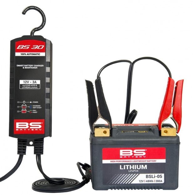 BS BATTERY BS30 Kit 10+1 okos akkumultortlt s karbantart 12V 3A