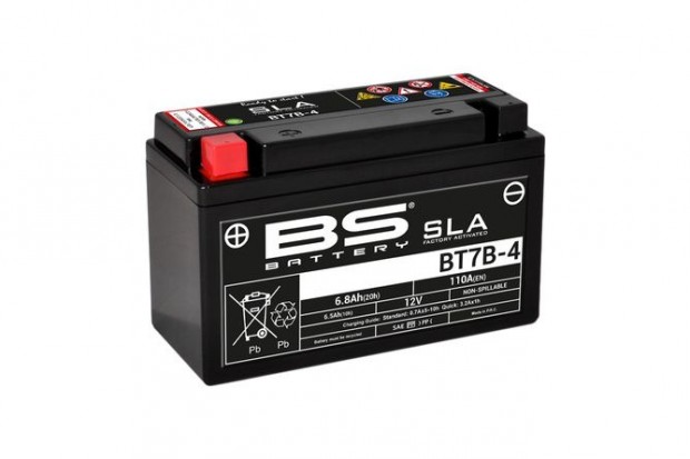 BS Battery SLA BT7B-4 12V - 6,5Ah akkumultor