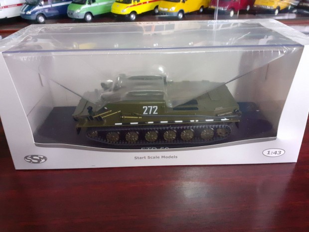 BTR 50 "SSM" kisauto modell 1/43 Elad