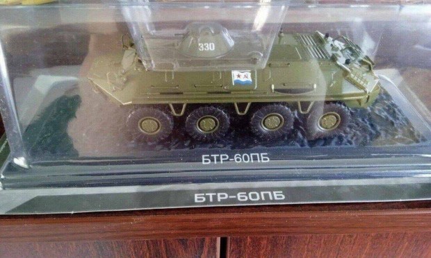 BTR 60PB "Tanki dea" tank kisauto modell 1/43 Elad