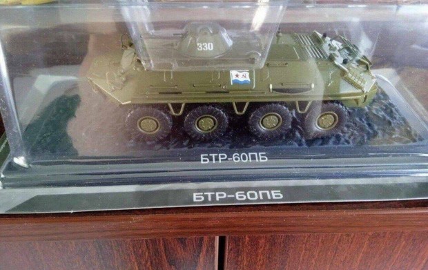 BTR 60PB "Tanki dea" tank kisauto modell 1/43 Elad