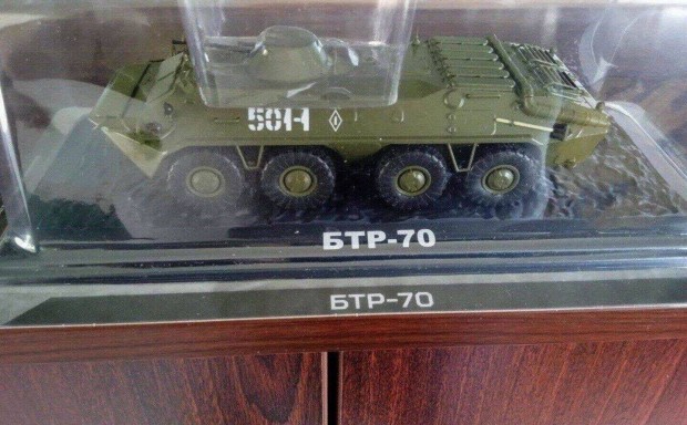 BTR 70 "Tanki dea" tank kisauto modell 1/43 Elad