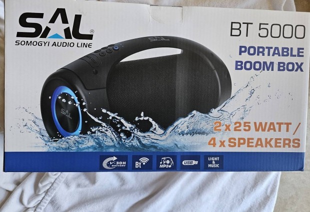 BT 5000 SAL hordozhat Bluetooth kihangost