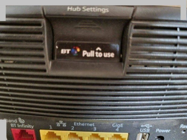 BT Hub Settings Wifi Router belt�ri egys�g elad�