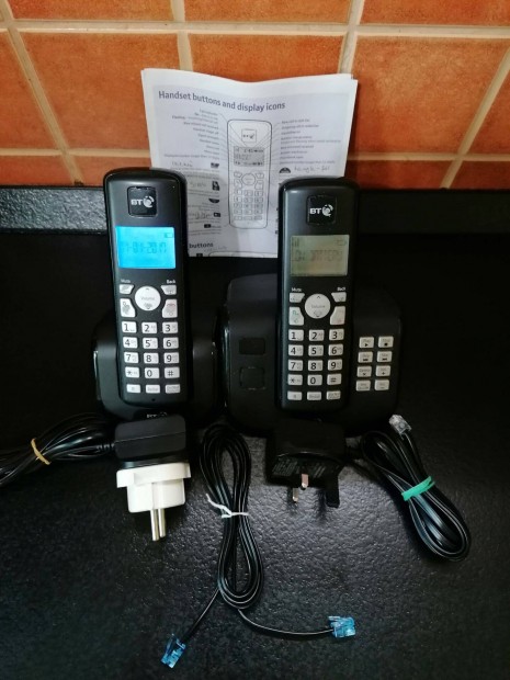 BT hordozhat vezetkes dual telefon