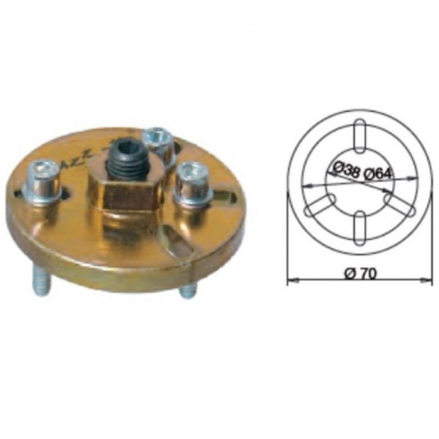 BUZZETTI lendkerk lehz 3 pontos M6x1,00