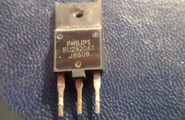 BU 2520 AX Philips tranzisztor , bontott , tesztelt , eredeti