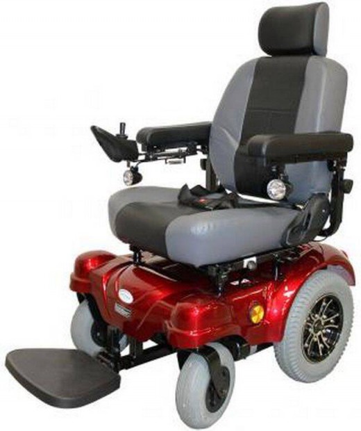 B-4220/V Utcai elektromos kerekesszk kifordthat "kapitny lssel"