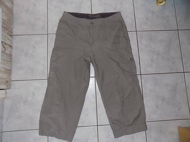 B.Casual szrke halsznadrg, W30/L22