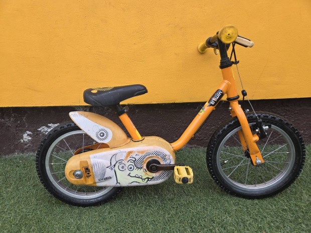 B'Twin btwin B Twin Decathlonos Kikodil gyerekbicikli 14" eladó