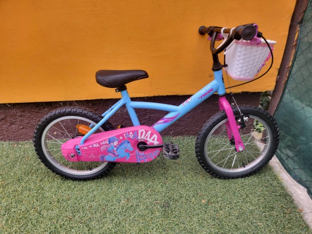 B'Twin btwin B Twin Decathlonos Wendy Pony gyerekbicikli 16" kerékmére