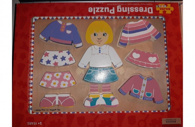 Baba fajtk ltztets fa kirak Dressing puzzle 1ves kortl