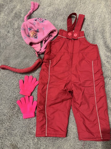 Baba lny ruhk, adidas sapka, keszty,86 os overl