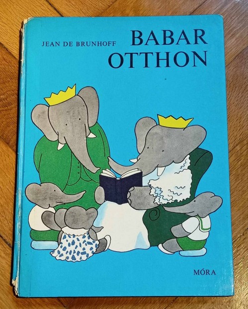 Babar otthon Jean de Brunhoff knyv 1977