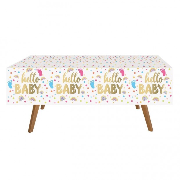 Babavr party asztaltert Hello Baby 180x120cm - 1db